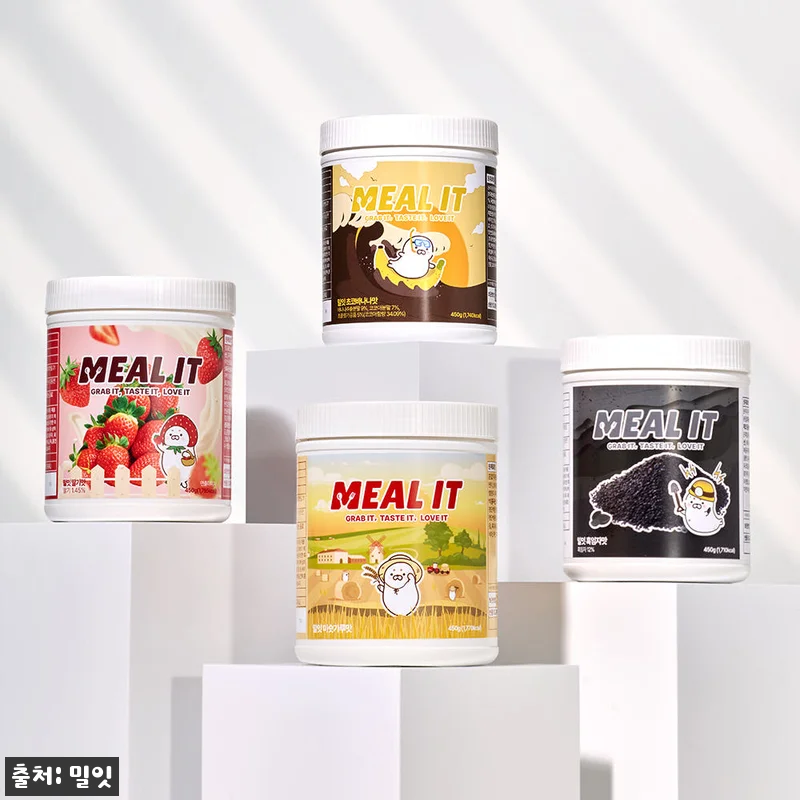 밀잇 식사대용 단백질 쉐이크 3가지맛 관련 이미지 1
