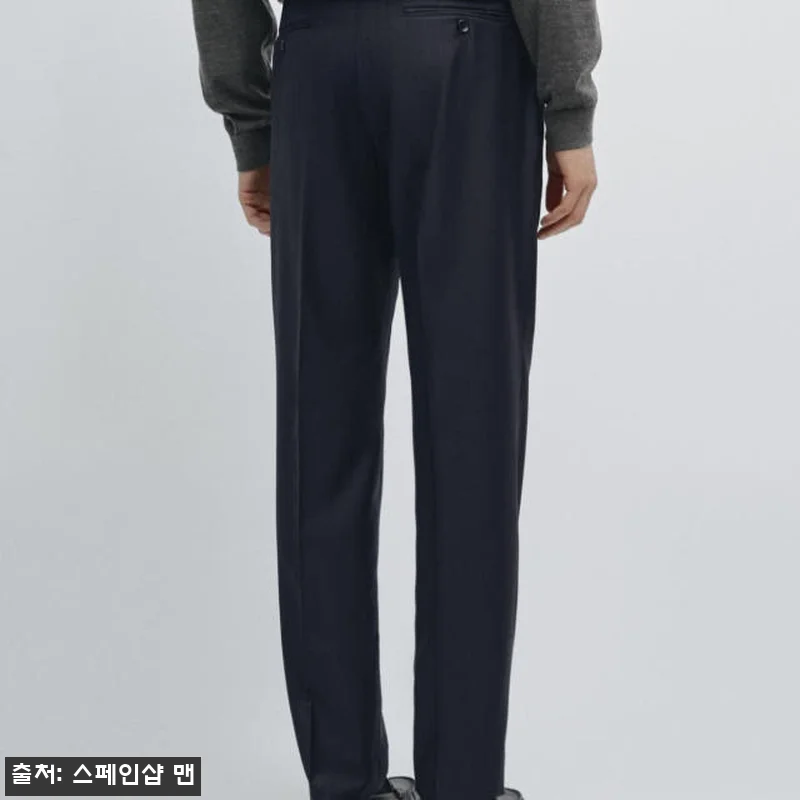 마시모두띠 울 스트라이프 수트 팬츠 관련 이미지 2