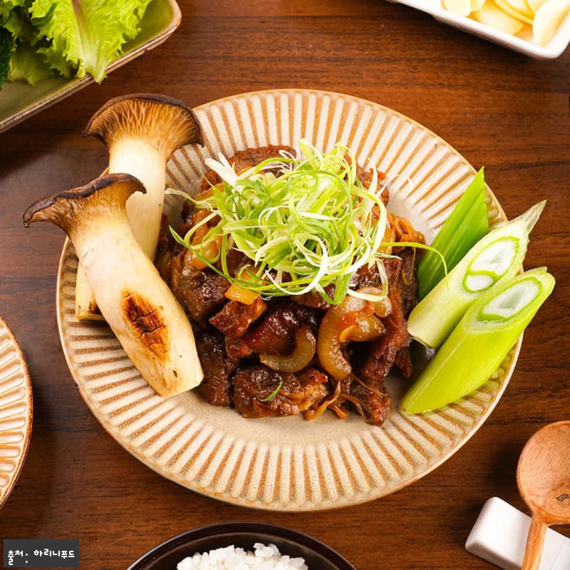 하리니 수제 양념 돼지갈비 구이 목살 관련 이미지 2