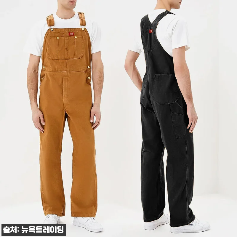 디키즈 오버핏 남자 멜빵바지 작업복, 관련 이미지 2