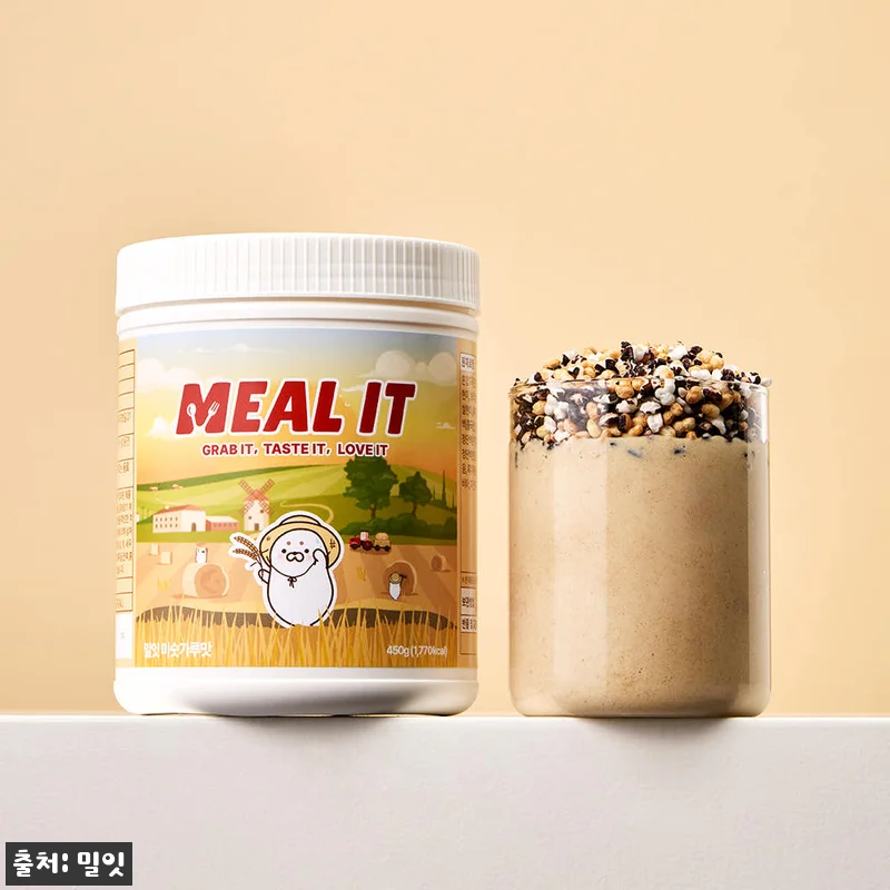 밀잇 식사대용 단백질 쉐이크 3가지맛 관련 이미지 3