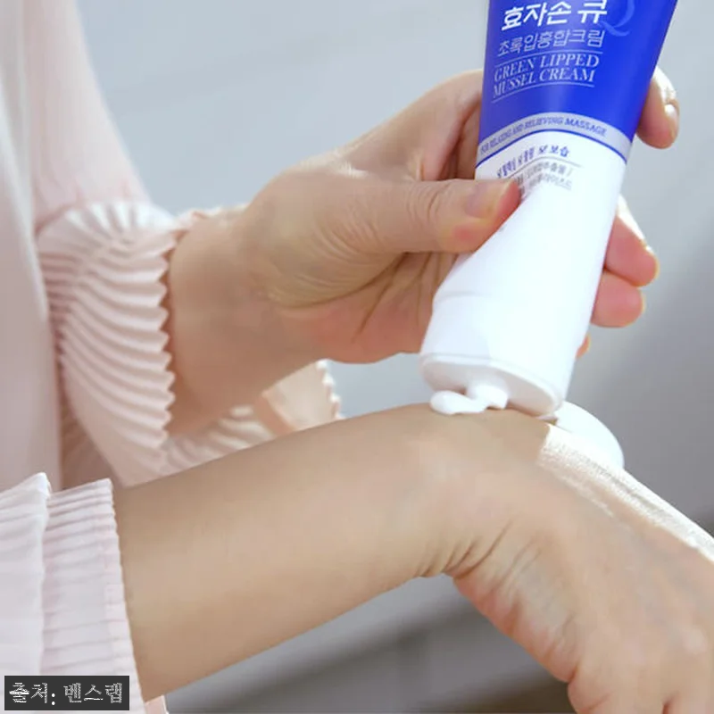 벤스랩 효자손큐 초록입홍합 크림 선물 관련 이미지 4