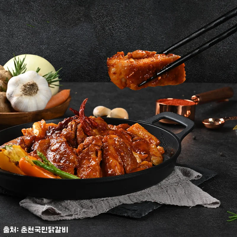 국민닭갈비 두루푸드 춘천닭갈비 전통맛 관련 이미지 4