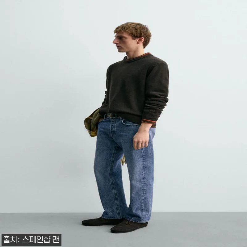 자라 울 캐시미어 라운드넥 스웨터 X 관련 이미지 5