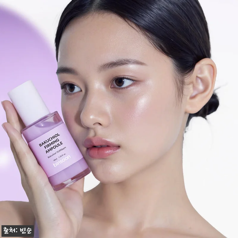 빈순 바쿠치올 모공 탄력 앰플과 스쿠 관련 이미지 2