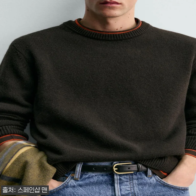 자라 울 캐시미어 라운드넥 스웨터 X 관련 이미지 6