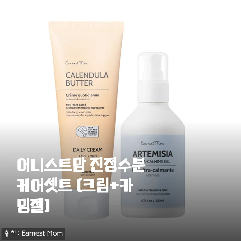 어니스트맘 진정수분케어셋트 사용후기: 민감한 피부에 꼭 맞는 선택