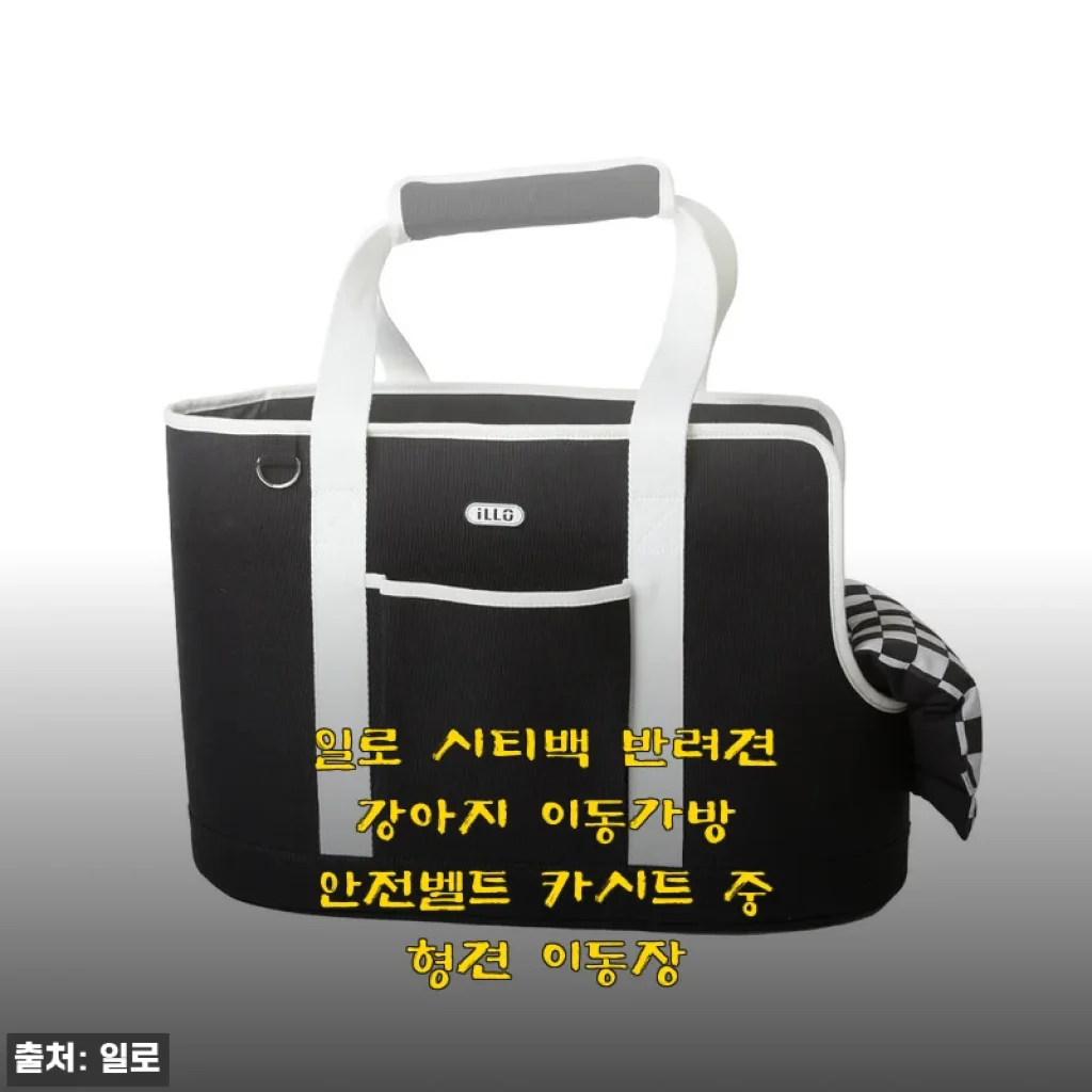 일로 시티백 반려견 강아지 이동가방 사용후기: 중형견도 편안한 디자인과 실용성