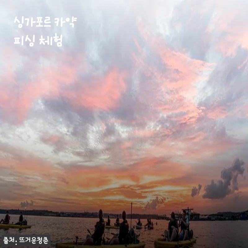 싱가포르 카약 피싱 체험, 직접 경험해 본 특별한 하루