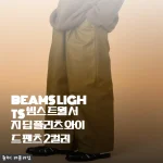 BEAMS LIGHTS 트윌 서지 딥 플리츠 와이드 팬츠, 2주간 입어보고 느낀 점