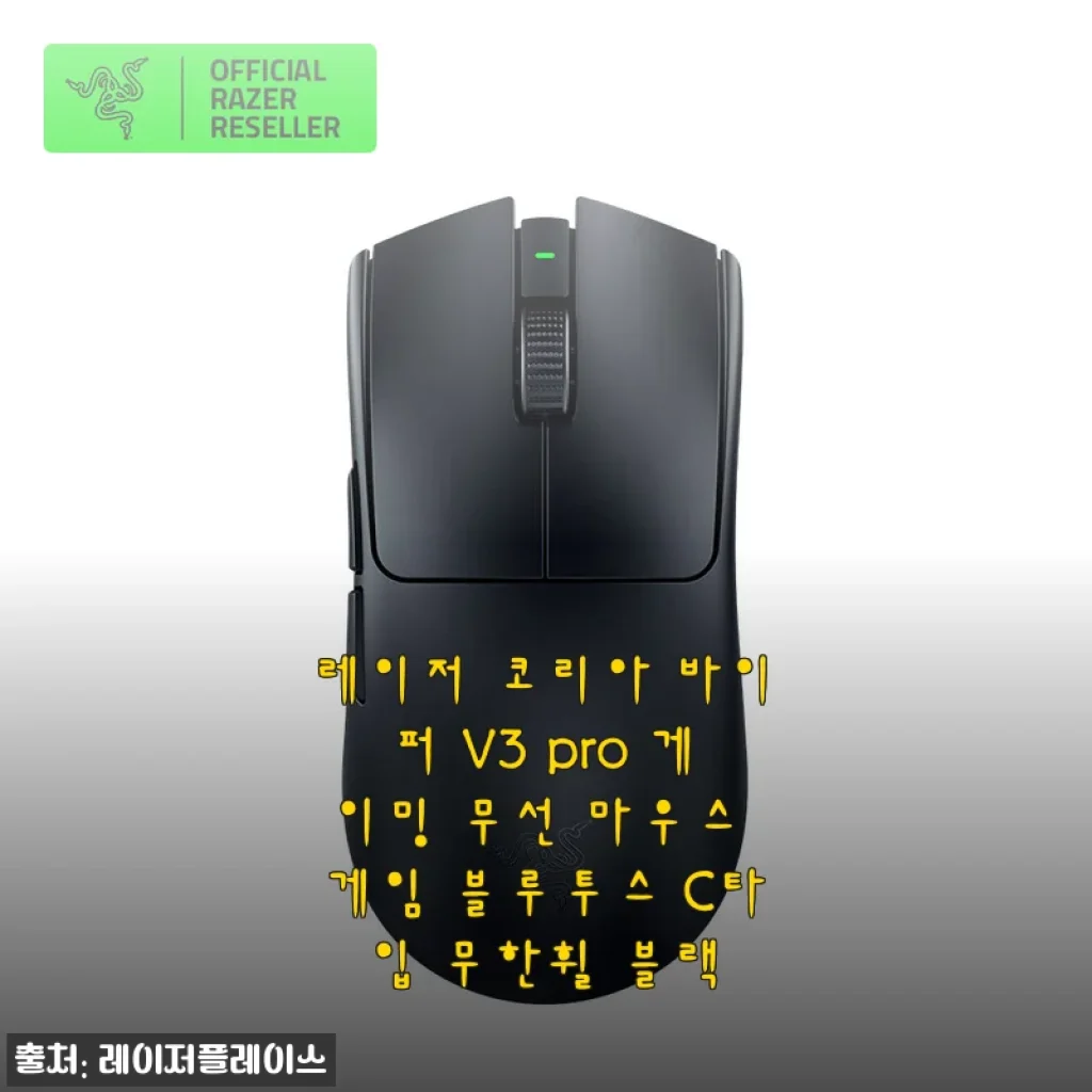 드디어 찾은 내 손목 구세주, 레이저 바이퍼 V3 Pro 사용기 (feat. 진짜 가벼운 게 이런 거구나)