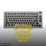 루민키 75 풀알루미늄 키보드 2주 사용기, 묵직한 감성과 타건감에 빠지다