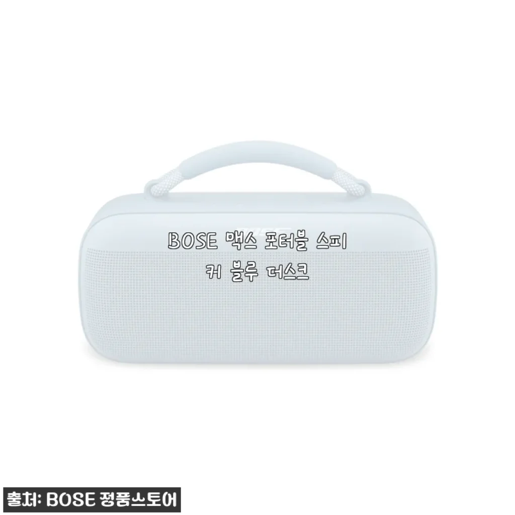 BOSE 맥스 포터블 스피커 블루 더스크