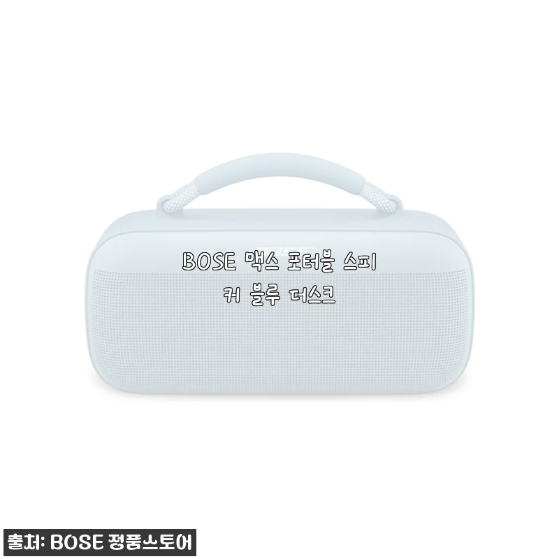 BOSE 맥스 포터블 스피커 블루 더스크